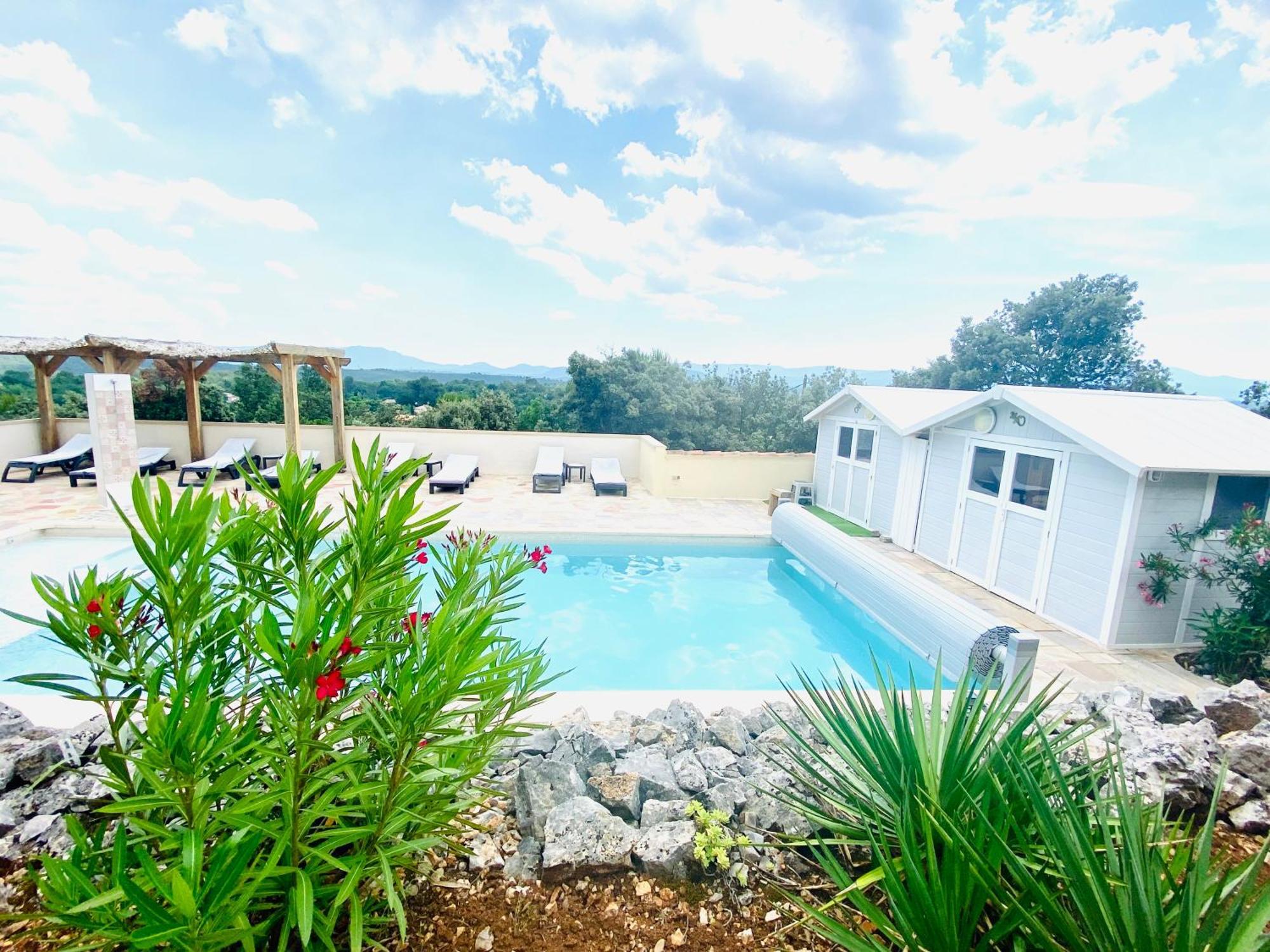 Villa Asunda B&B Spa & Sauna, Chambres D'Hotes Saint-Maximin Exterior foto